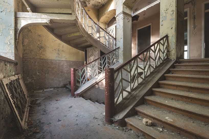 Geschwungene Treppe von Perry Wiertz