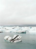 Treibende Eisschollen