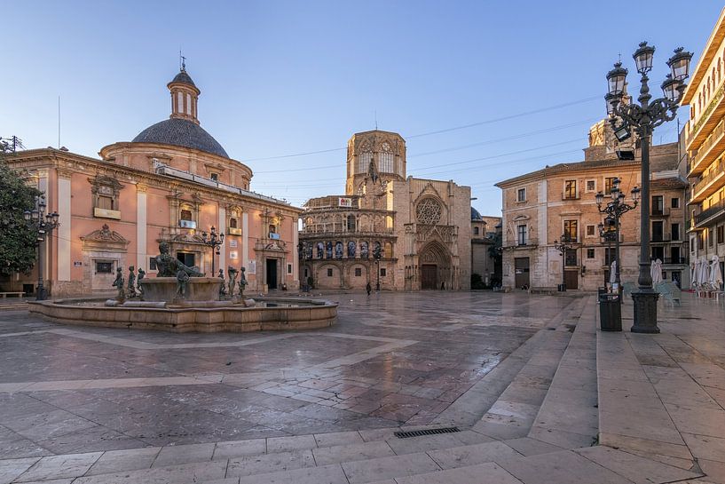 Plaza de la virgen Valencia von Sander Groenendijk