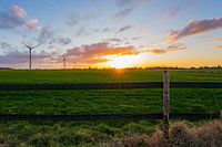 Sonnenaufgang in Friesland