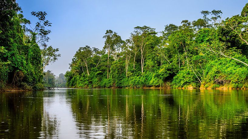 Kabalebo river in Suriname by René Holtslag