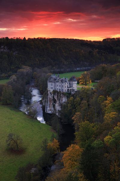 Schloss von Walzin, Belgien. von Sven Broeckx