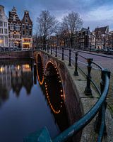 Amsterdam canals in the blue hour