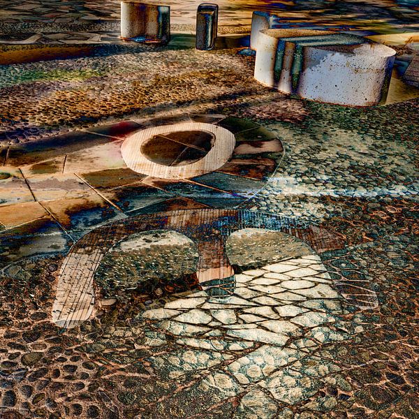 Street Mosaic, Industrial. Graphics by Alie Ekkelenkamp