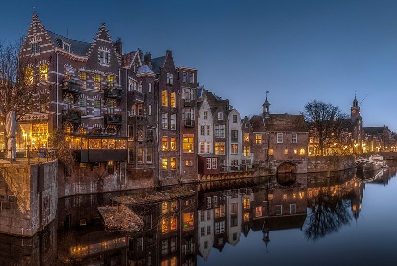 Rotterdam Delfshaven von Herman van den Berge