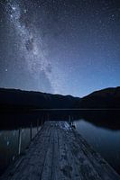 Milky Way at Lake Rotoiti, NZ, New Zealand