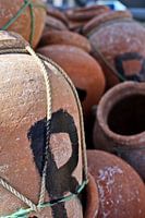 Aardewerk in Praia do Burgau.