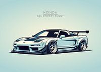 Honda NSX Raketenhase