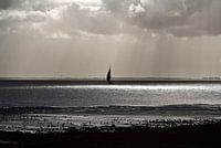 Blick auf das Wattenmeer von Schiermonnikoog