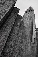 Hallgrimskirkja - kerk in Reykjavik IJsland