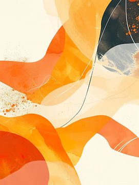 Abstrakte Frühlingskunst