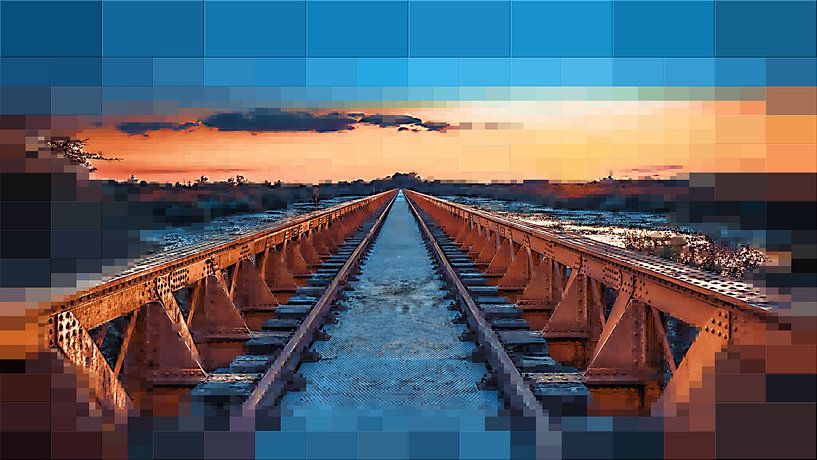 Moerputten Brug / Art par Maurice Meerten