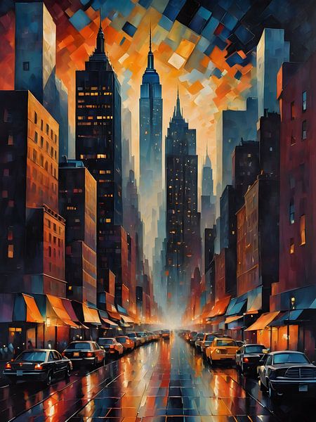 Crépuscule dans la jungle de béton par Bart Veeken