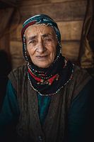 Portrait of Hemshin woman in Black Sea Turkey