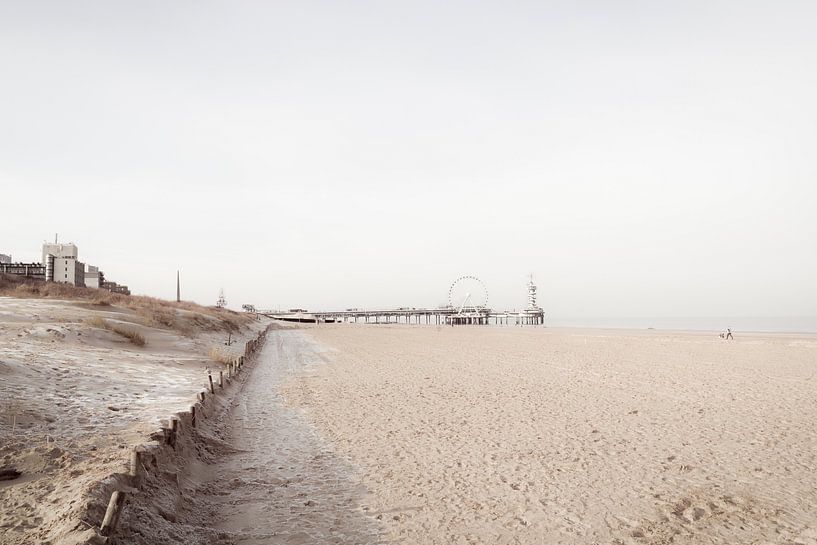 Sonntagmorgen im Februar am Strand von Scheveningen von Fotografie Jeronimo