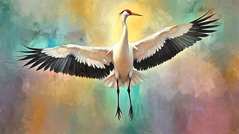 Grue cendrée par Reiner Borner