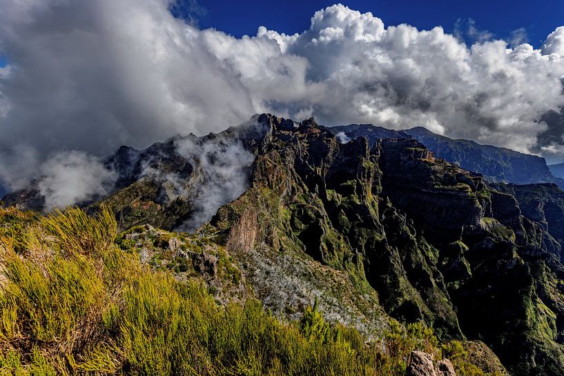 Paysage de montagne au Pico Ruivo par Dirk Rüter