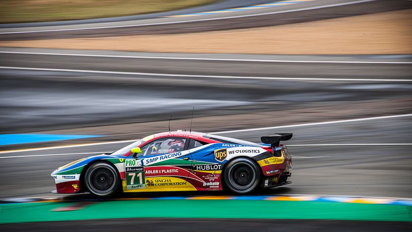 Colors in motion 2 van Michiel Mulder