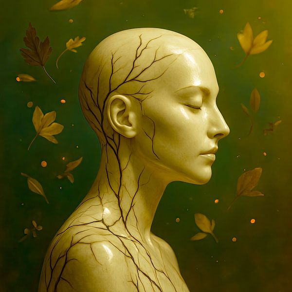 Gesichter des Lichts: Aus der Stille wächst Erinnerung von Klaus Tesching - Art-AI