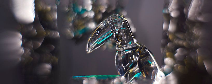 Vogel des Kristalls (2) von Wim van Berlo