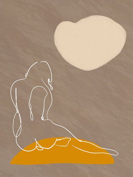 Beauté abstraite I par Arjen Roos