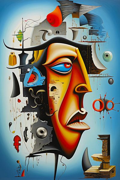 Modernes Porträt von haroulita