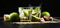 Caipirinha mit Limette