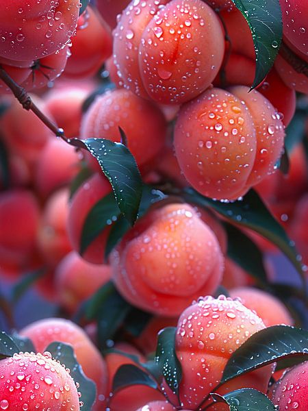 donzige perziken van haroulita