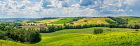 Panorama du paysage de la Toscane en Italie