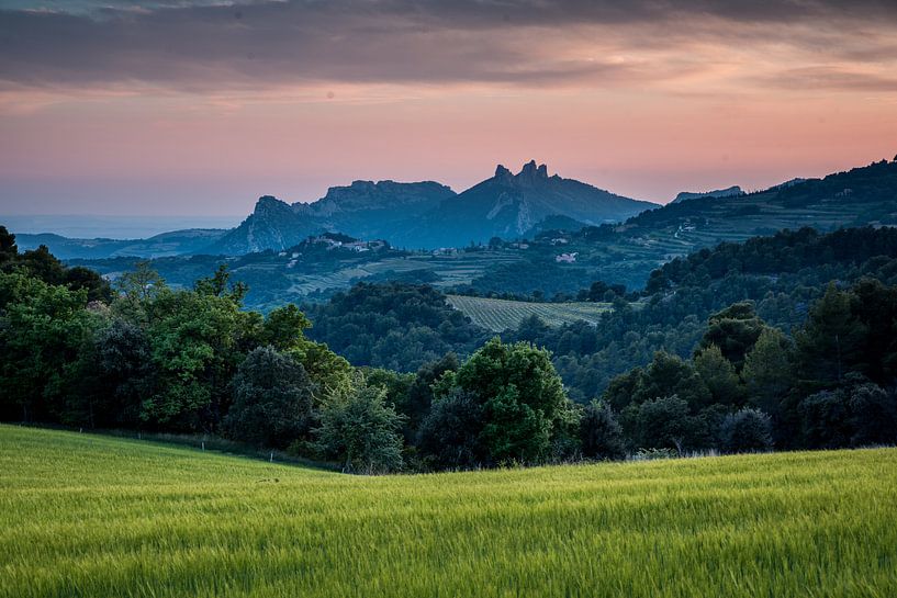 Twilight Provence, France by Fenna Duin-Huizing