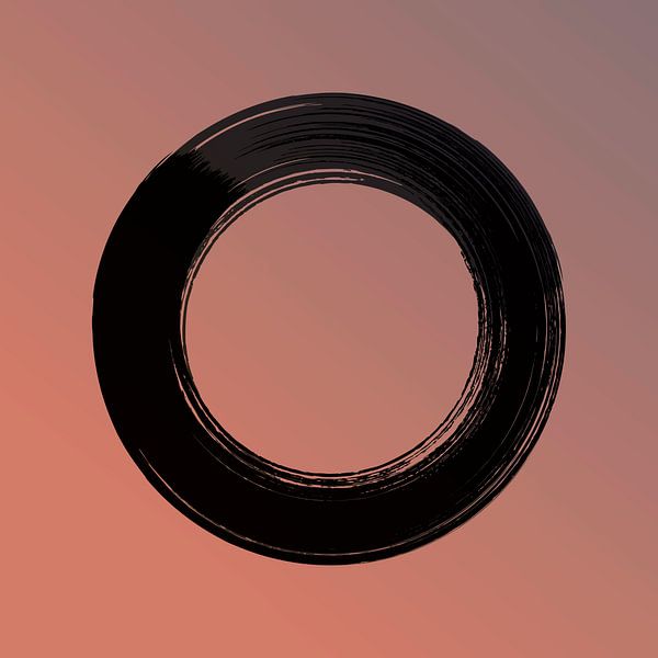 Zen Ombre von Mad Dog Art