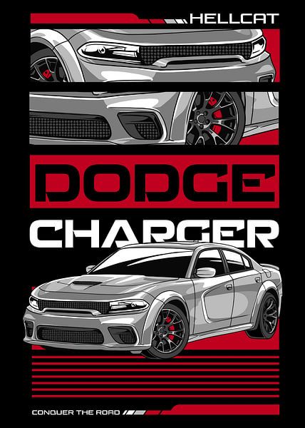 Dodge Charger SRT Hellcat Car by Adam Khabibi