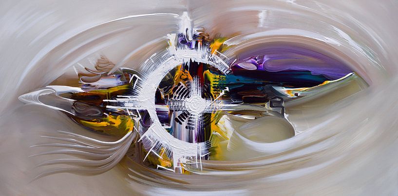 Abstrakt  von Gena Theheartofart