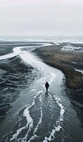 Einsam im Wattenmeer: Der Spaziergang im Meer