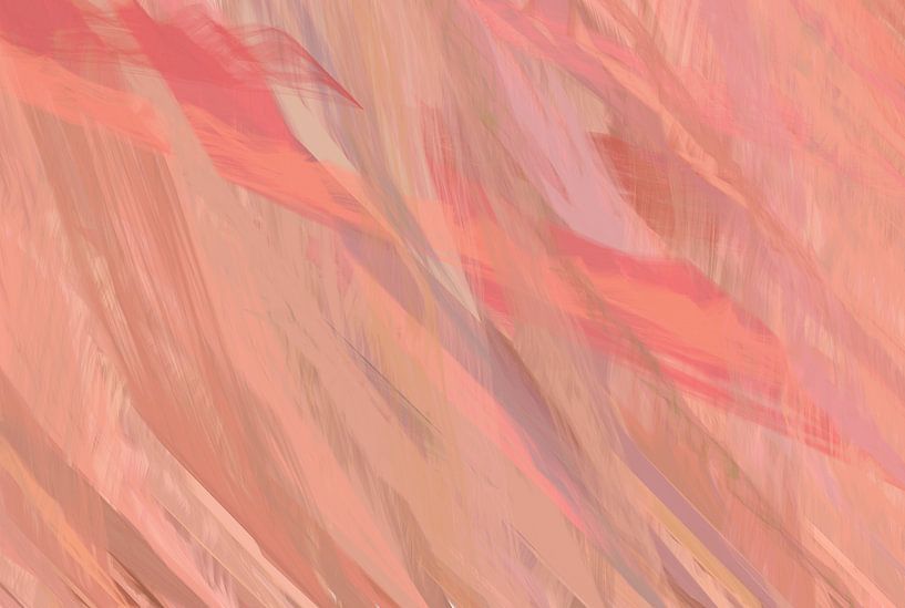 gekleurde abstracte kunst van eigens