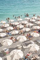 Plage sur la côte amalfitaine - Italie