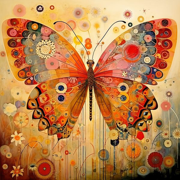 Butterfly abstract by Imagine