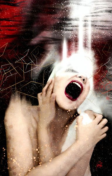 THE SCREAM©️2013 - Einmalige Auflage Druck von Simone Morana Cyla