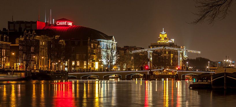 Amsterdam bei Nacht von Stephan Neven