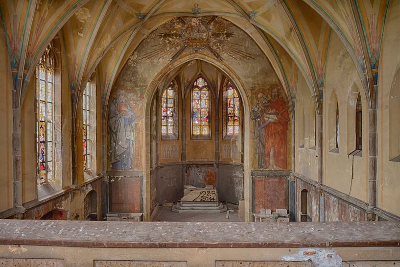 Urbex: Verlassene Kirche Kent School von Carola Schellekens