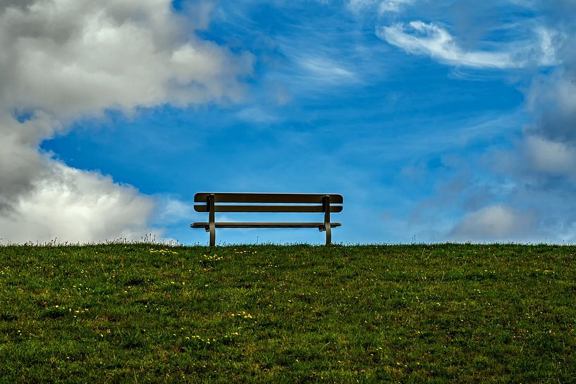 Bank aufm Deich von Thomas Riess