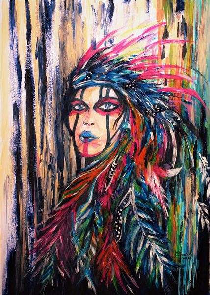 Femme indigène. par Ineke de Rijk