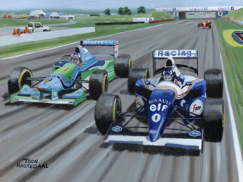 1994 Grand Prix de Grande-Bretagne sur le circuit de Silverstone par Adam's World
