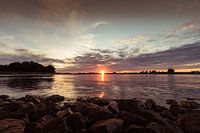 The river Waal at Woudrichem