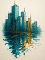 Gouden Stad Reflectie