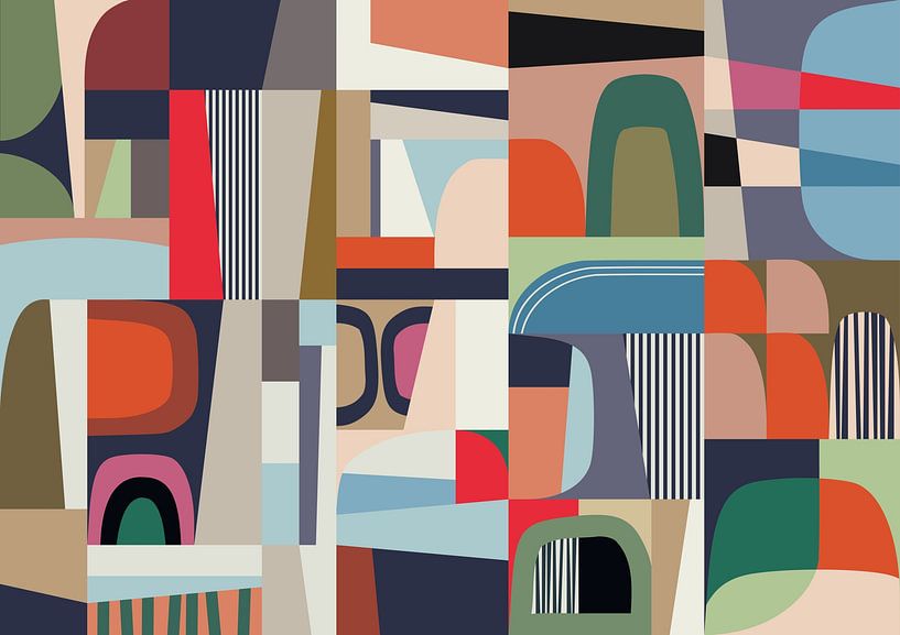 Coloured parts by Angel Estevez