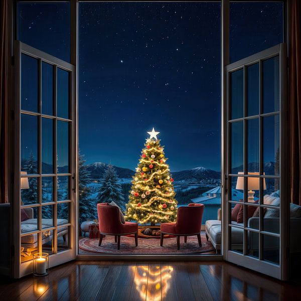 Sérénité de la veille de Noël par Laly Laura