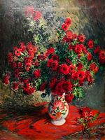Claude Monet - Red Chrysanthemums (1897)