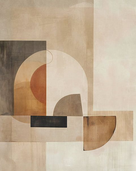 Minimalist geometric concept by Angel Estevez