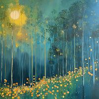 Expressionismus Waldlandschaft